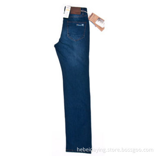 Men's Jeans, Made of 60% Cotton and 40% Polyester Denim, Various Sizes are Available